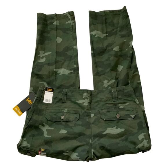 Lee Wyoming Camouflage Cargo Pants Mens 36x32 Relaxed Fit Utility Pockets NWT - Picture 7 of 15